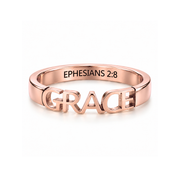 GRACE Ring in Gold, Silver & Rose Gold
