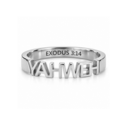 YAHWEH Ring in Gold, Silver & Rose Gold