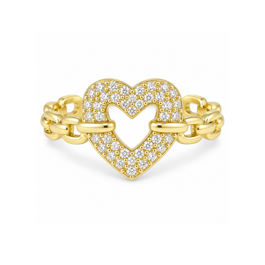 Forever Loved Heart Ring
