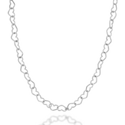 Joyful Hearts Layering Necklace in Gold and Silver
