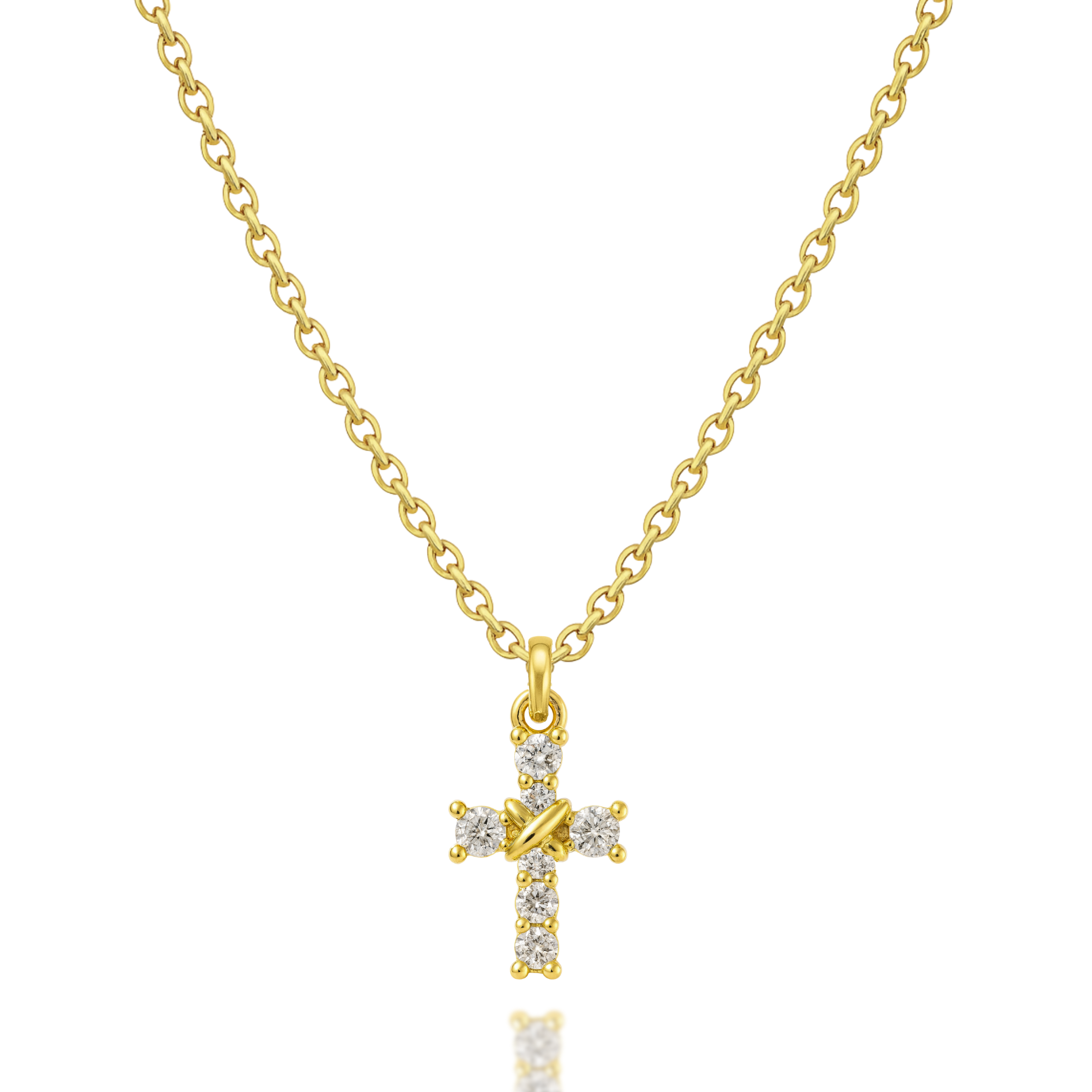 King of Kings Necklace in Gold and Silver