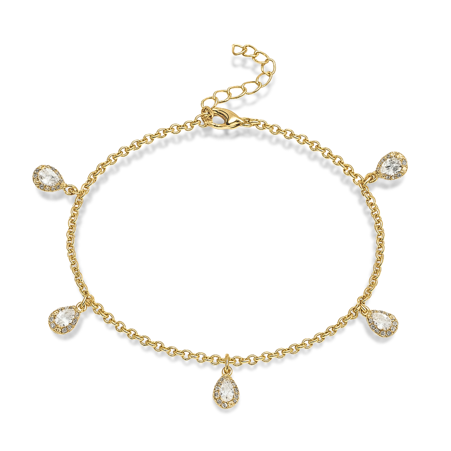 New Day, No More Tears Bracelet in Gold & Silver
