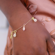 New Day, No More Tears Bracelet in Gold & Silver