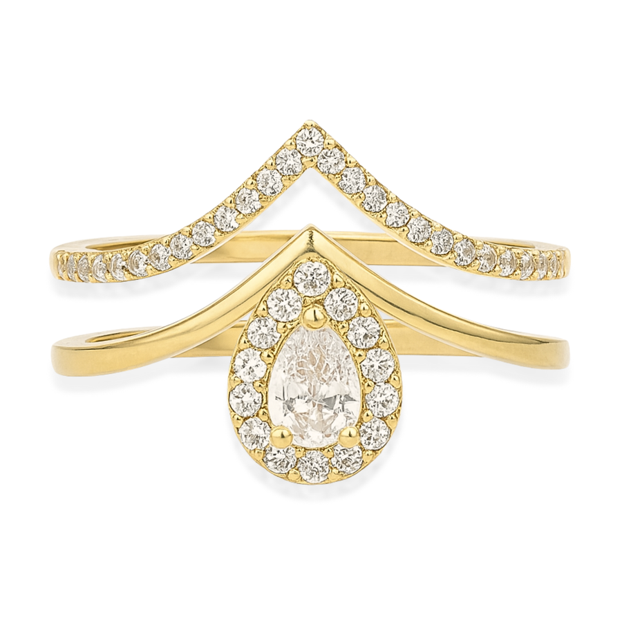 New Order of Glory Ring in Gold & Silver