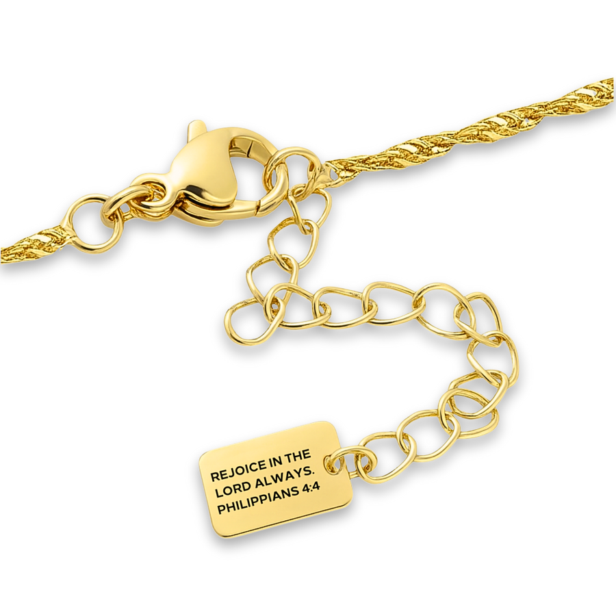 Steadfast Love Necklace in Gold and Silver