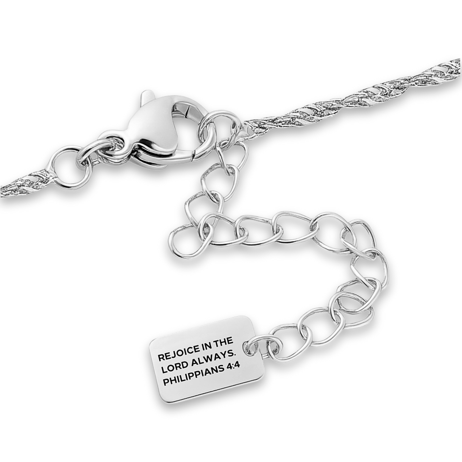 Steadfast Love Necklace in Gold and Silver
