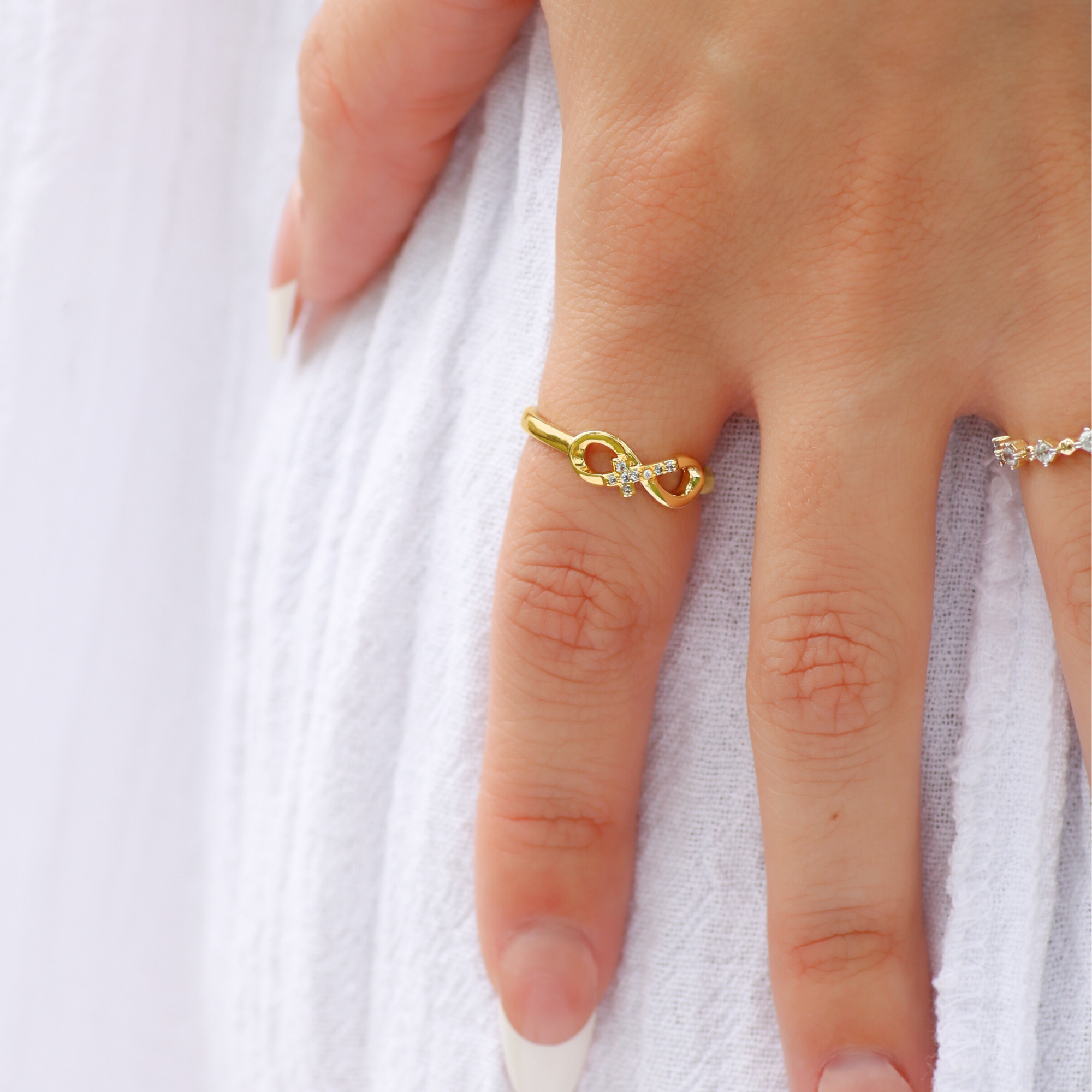 Endless Grace Adjustable Ring