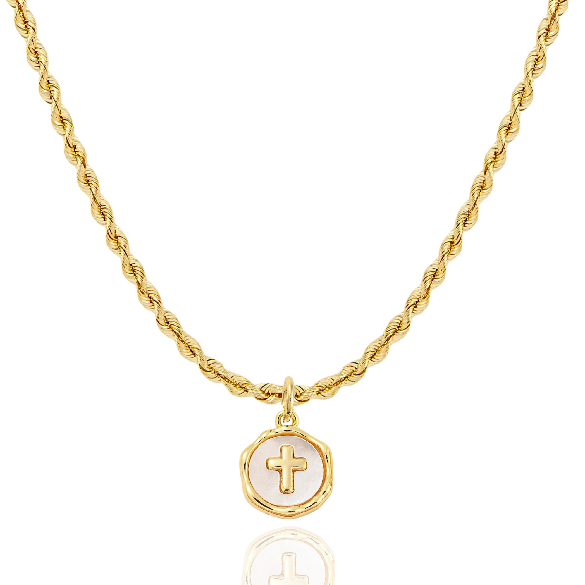 My Redeemer Necklace in Gold & Silver