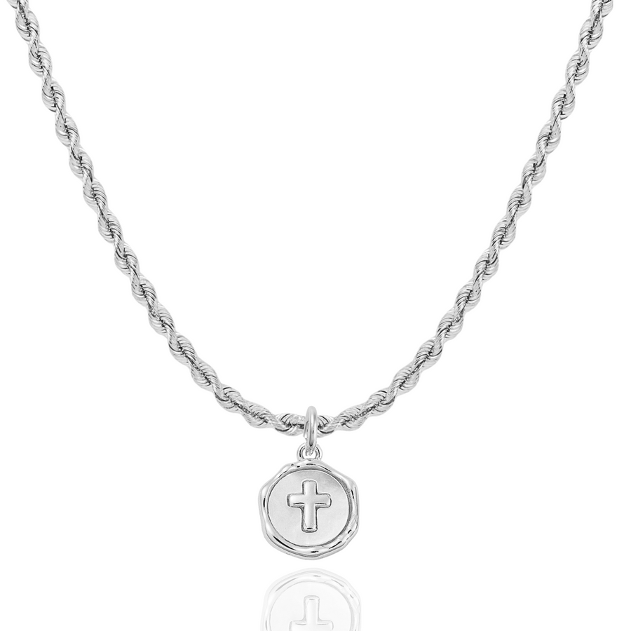 My Redeemer Necklace in Gold & Silver