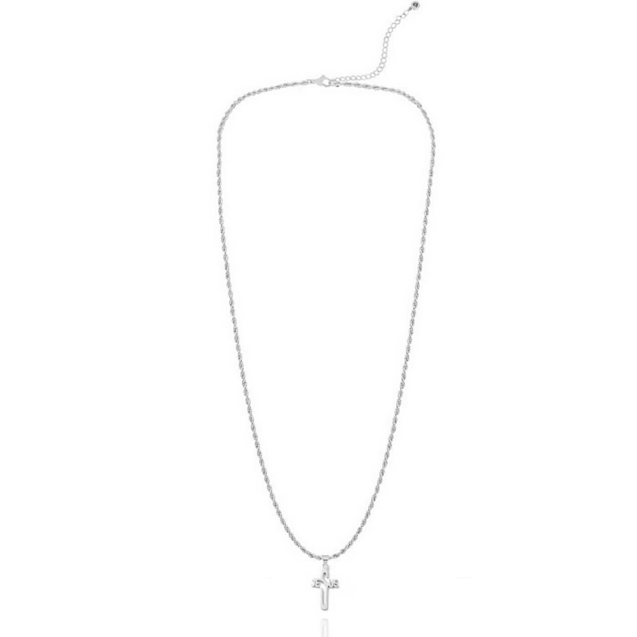 Almighty Jesus Necklace in Gold and Silver