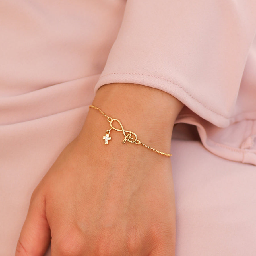 Always have Faith (Fé) Adjustable Bracelet