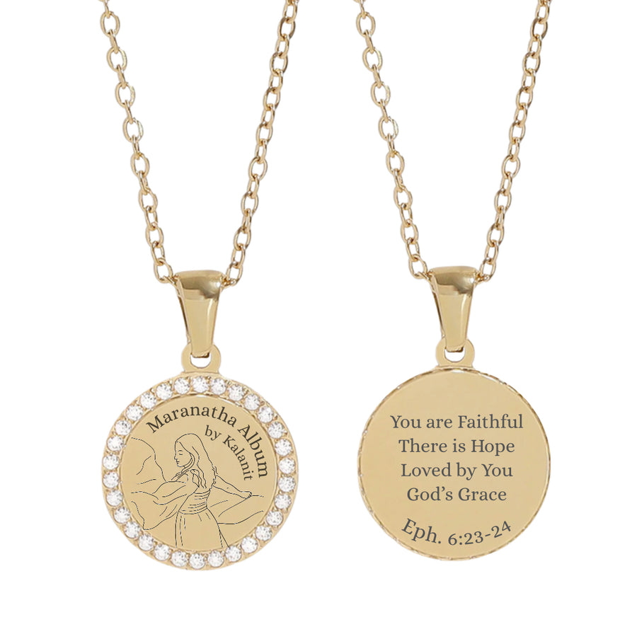 Marantha Album by Kalanit Necklace in Gold & Silver