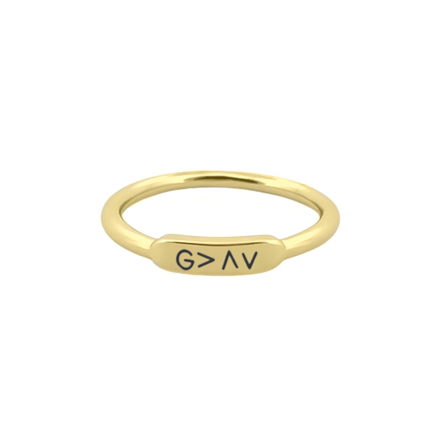 God is greater than 2025 my highs and lows ring