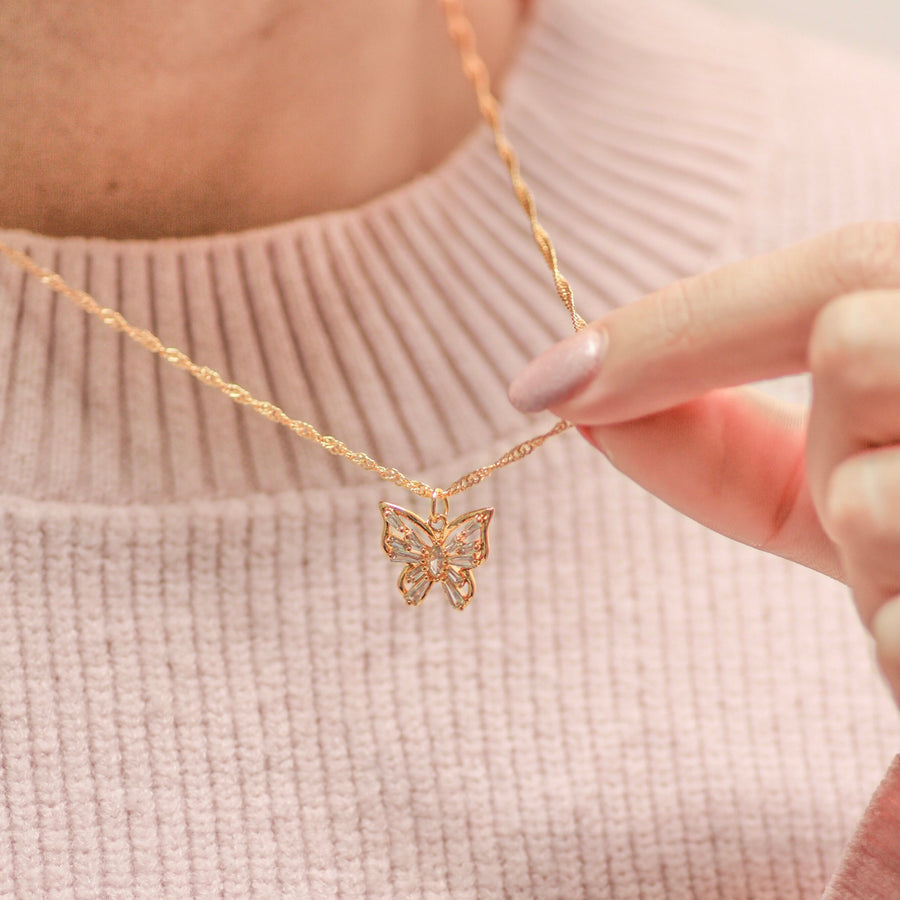 Transformed Necklace in Gold & Silver