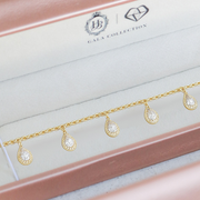 New Day, No More Tears Bracelet in Gold & Silver