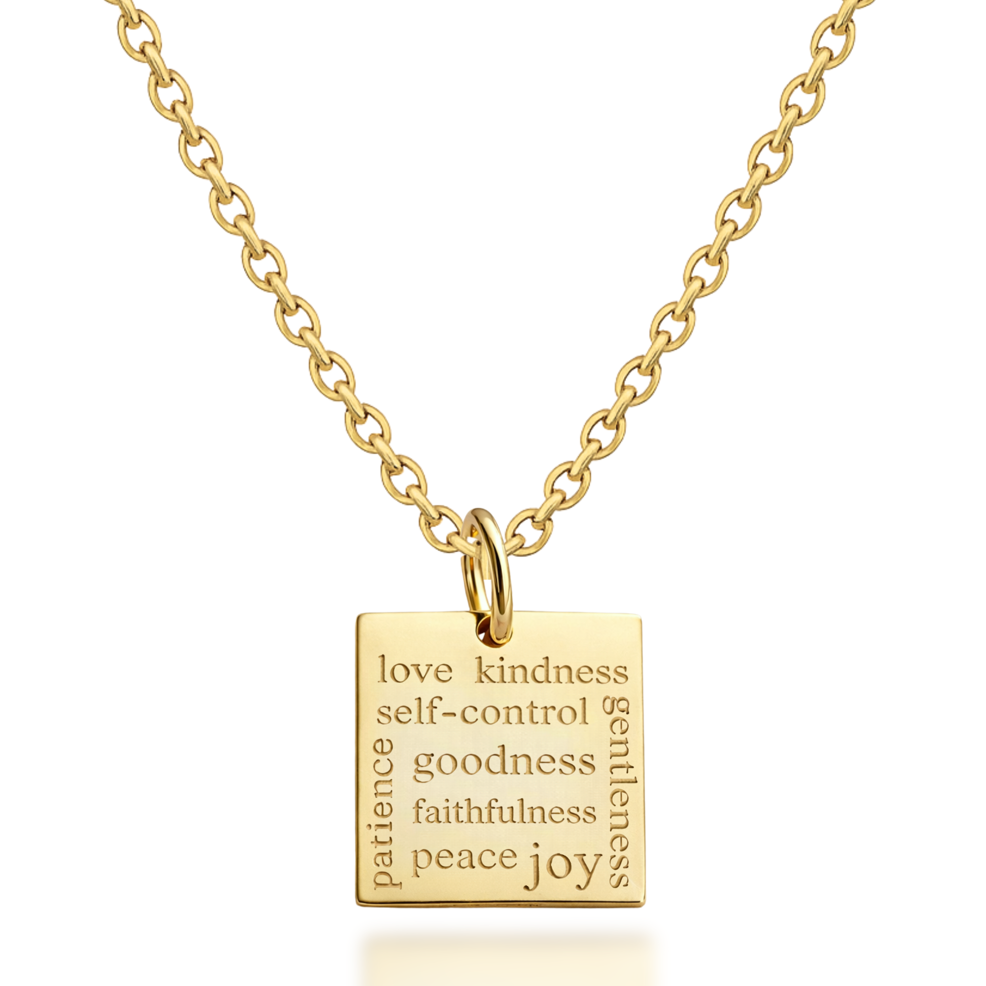 Fruit of the Spirit Necklace in Gold & Silver