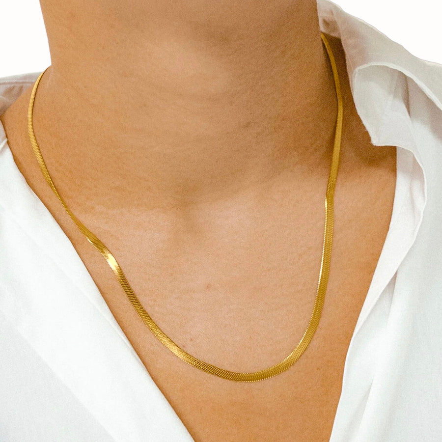 Heavenly Layering Necklace in Gold and Silver