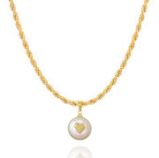 Firm Foundation Heart Necklace