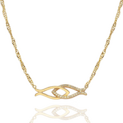 Ichtys Necklace in Gold and Silver