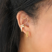 Ichthys Stud Earrings in Gold