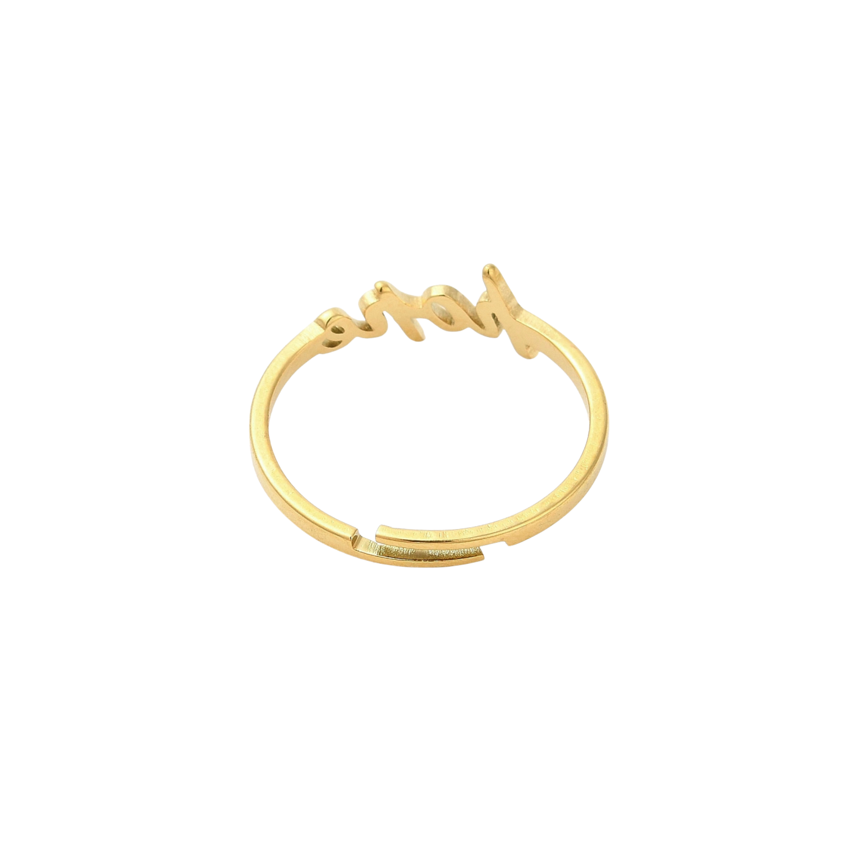 Foundrae Amate Coin Edge Ring