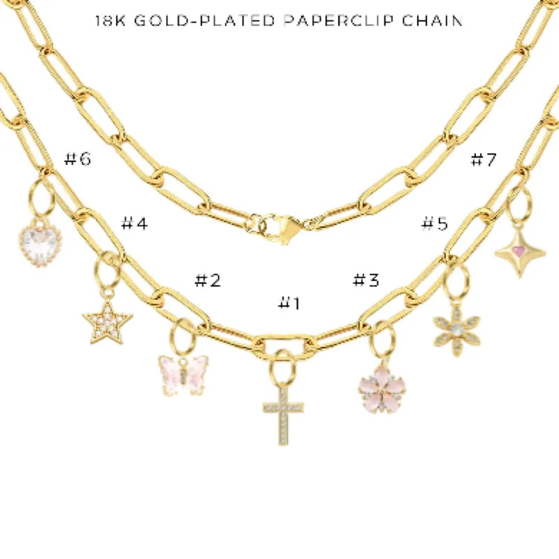 Charm Necklace with Assorted Charms - Customer's Product with price 56.00