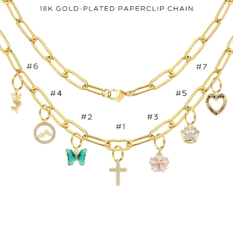 Charm Necklace with Assorted Charms - Customer's Product with price 56.00