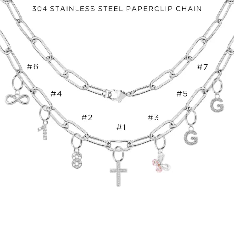 Charm Necklace with Assorted Charms - Customer's Product with price 64.00