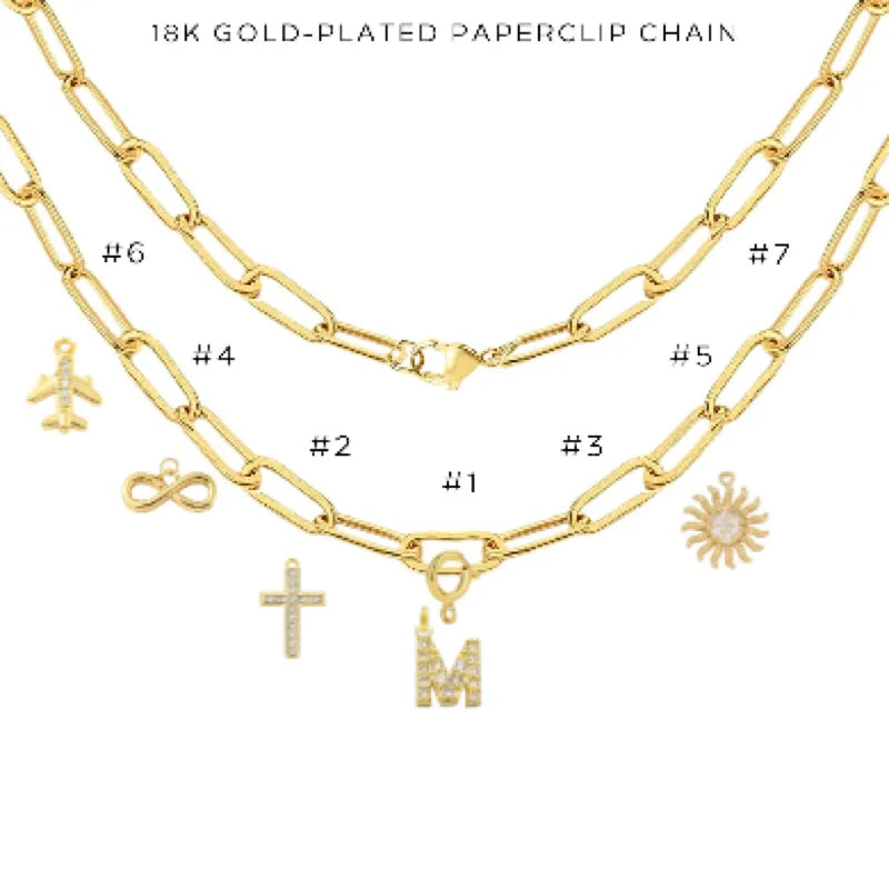 Charm Necklace with Assorted Charms - Customer's Product with price 52.00