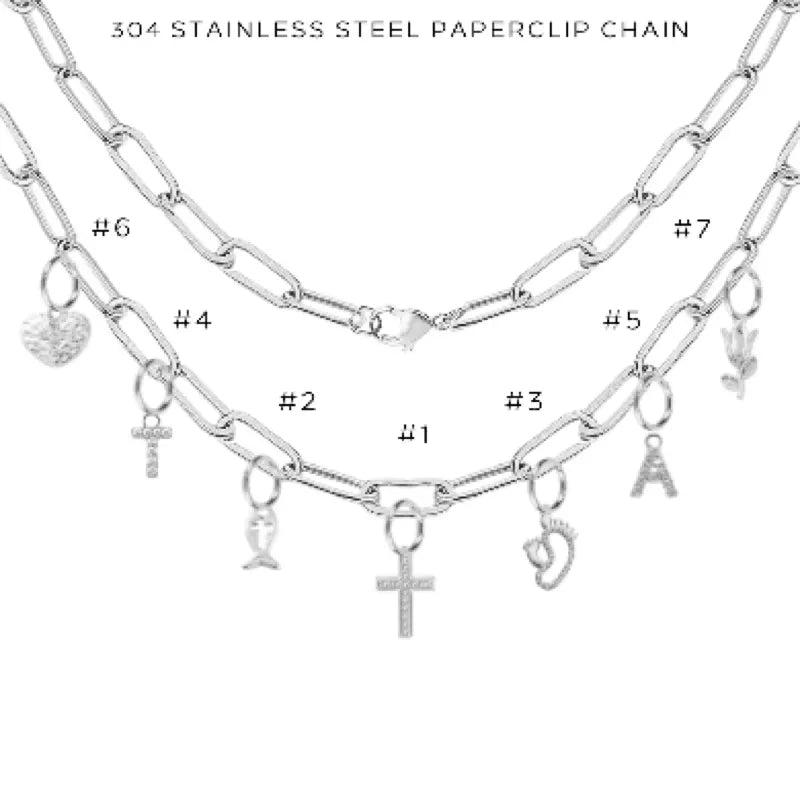 Charm Necklace with Assorted Charms - Customer's Product with price 56.00