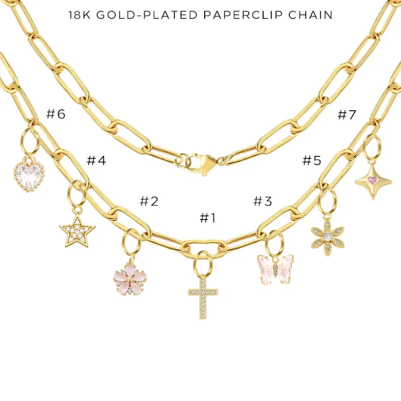 Charm Necklace with Assorted Charms - Customer's Product with price 56.00