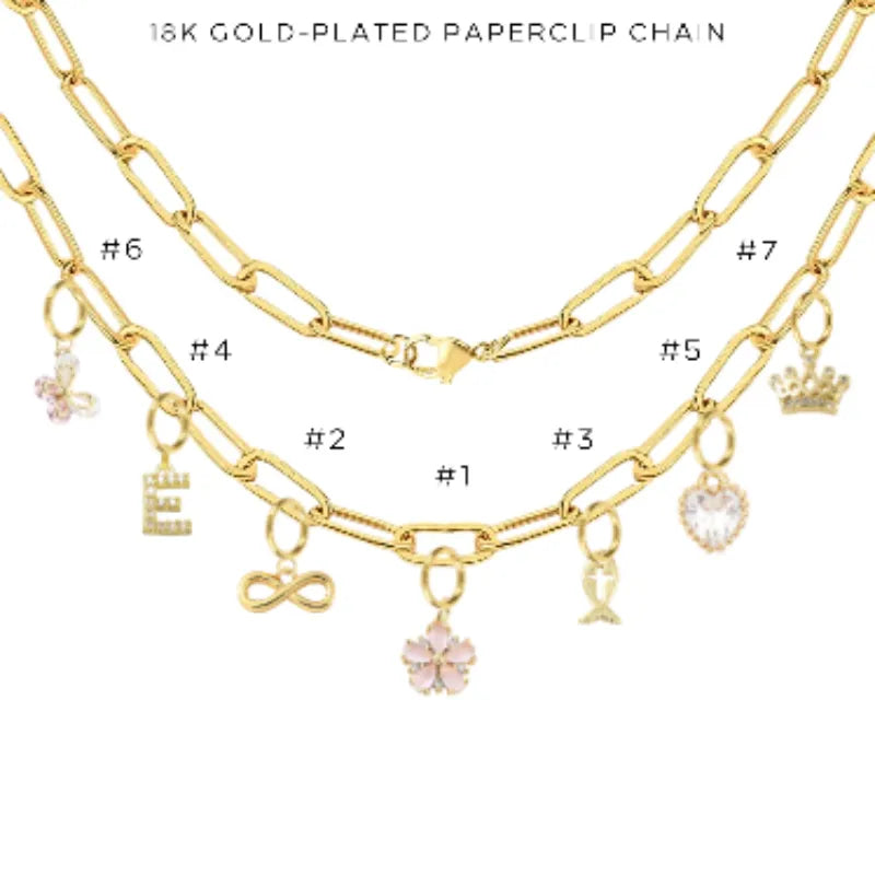 Charm Necklace with Assorted Charms - Customer's Product with price 56.00