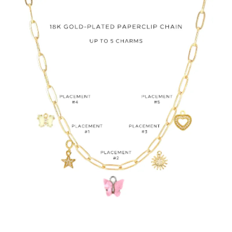 Charm Necklace with Assorted Charms - Customer's Product with price 52.00