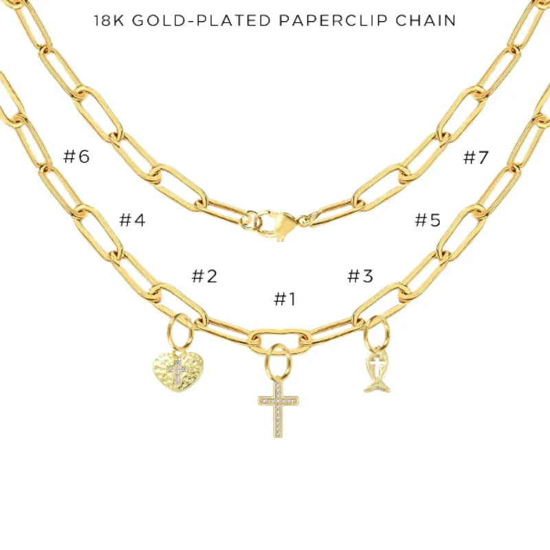 Charm Necklace with Assorted Charms - Customer's Product with price 44.00