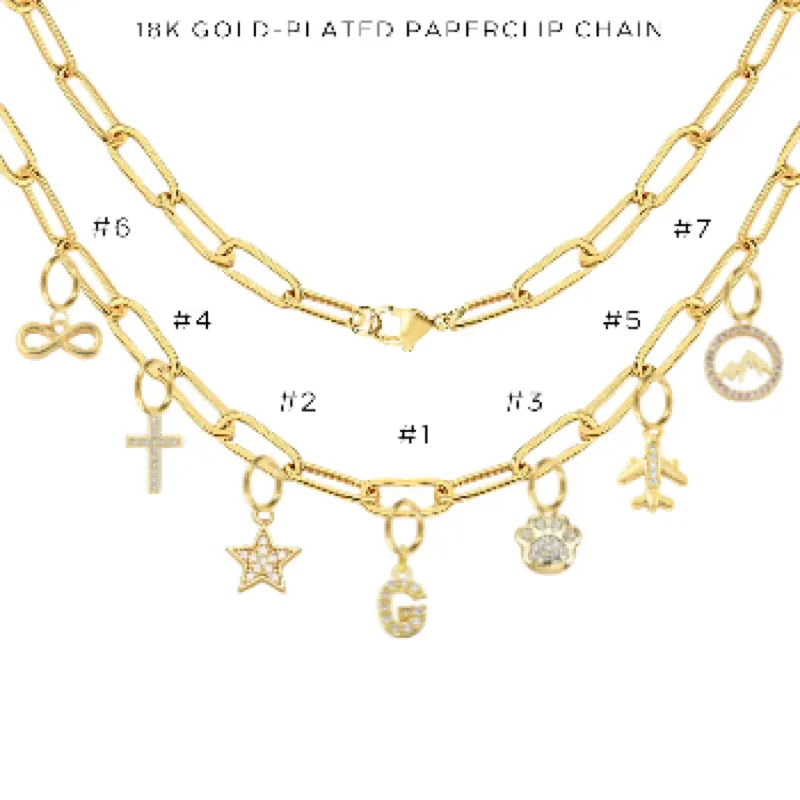 Charm Necklace with Assorted Charms - Customer's Product with price 56.00