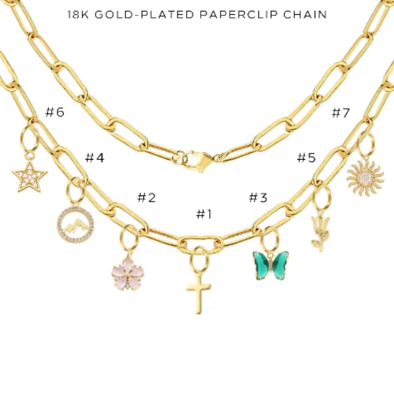 Charm Necklace with Assorted Charms - Customer's Product with price 56.00