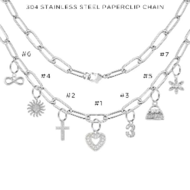 Charm Necklace with Assorted Charms - Customer's Product with price 56.00