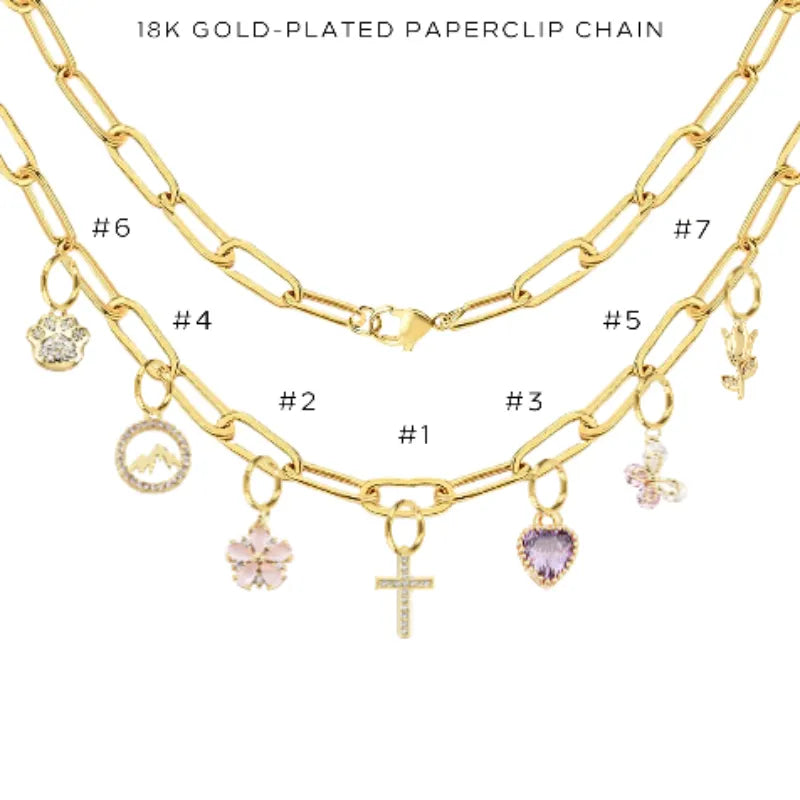 Charm Necklace with Assorted Charms - Customer's Product with price 56.00