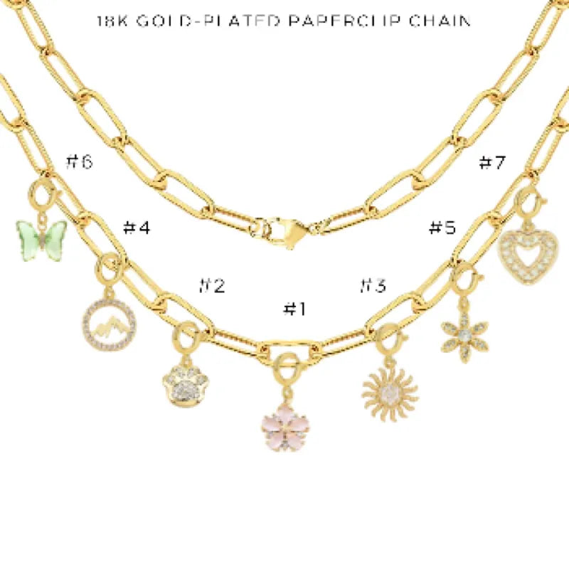 Charm Necklace with Assorted Charms - Customer's Product with price 84.00
