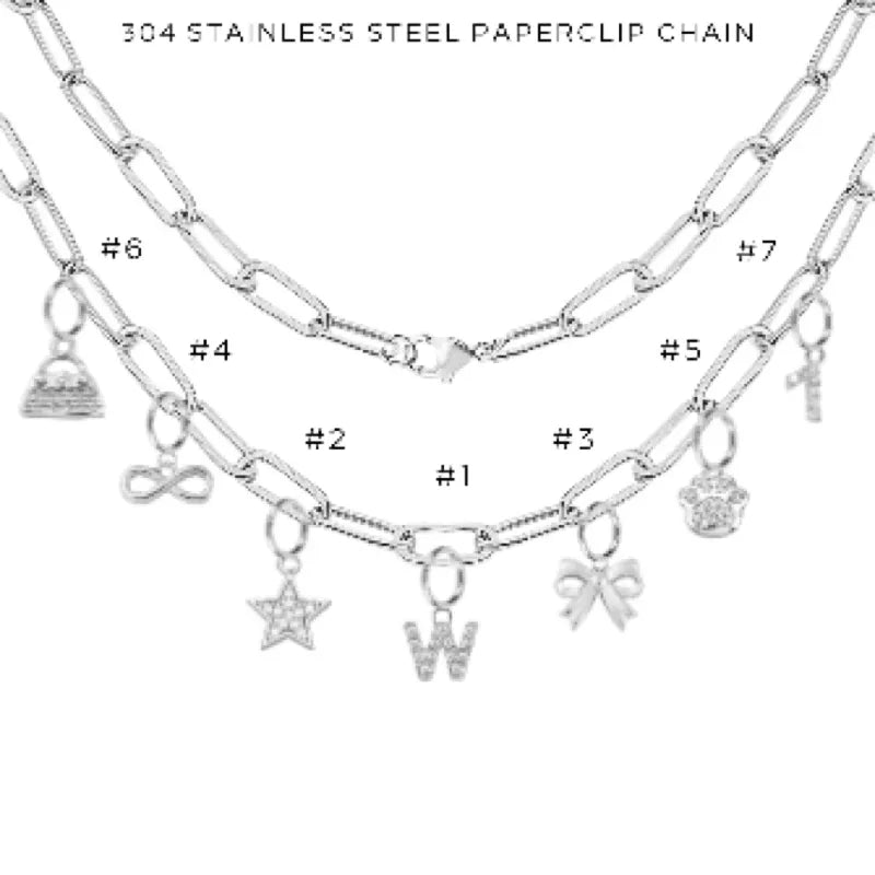 Charm Necklace with Assorted Charms - Customer's Product with price 56.00
