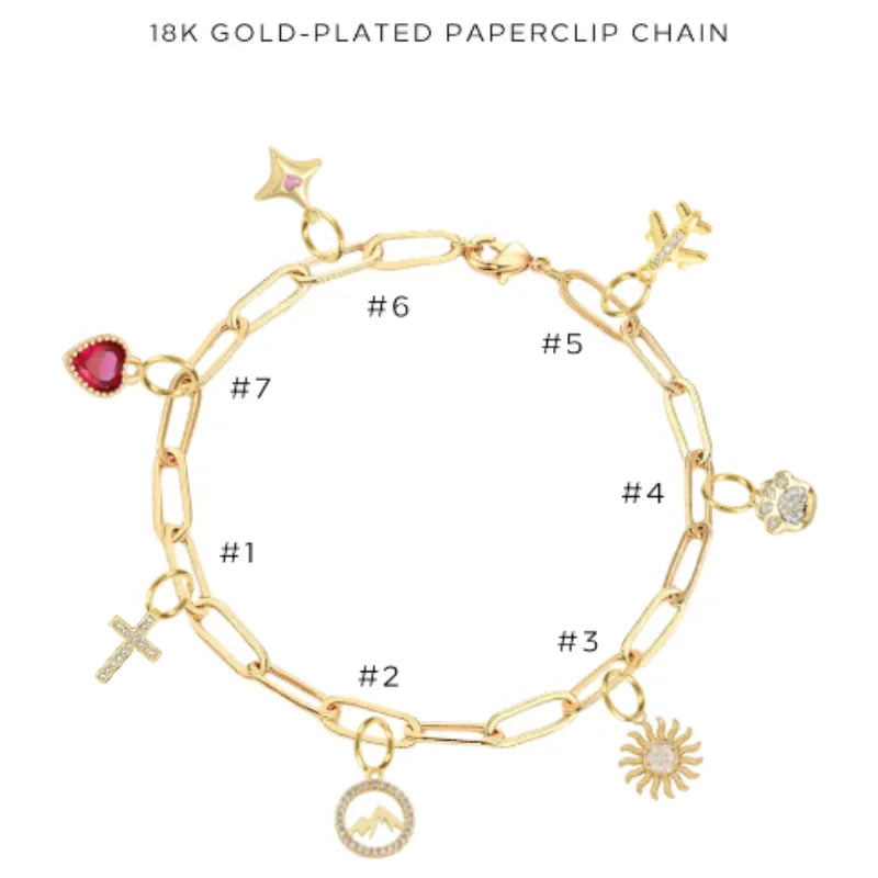 Charm Bracelet with Assorted Charms - Customer's Product with price 50.00