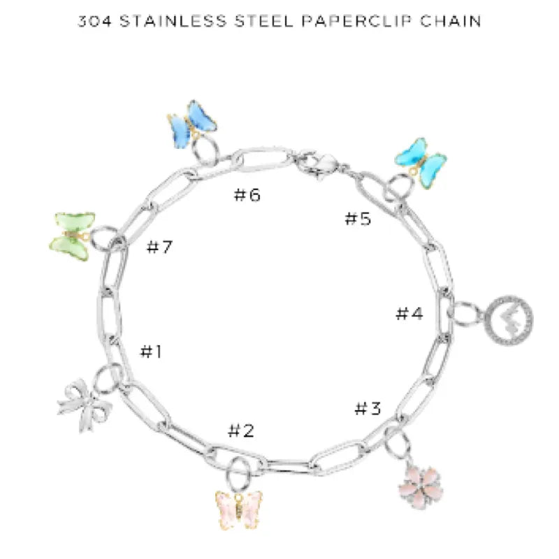 Charm Bracelet with Assorted Charms - Customer's Product with price 50.00
