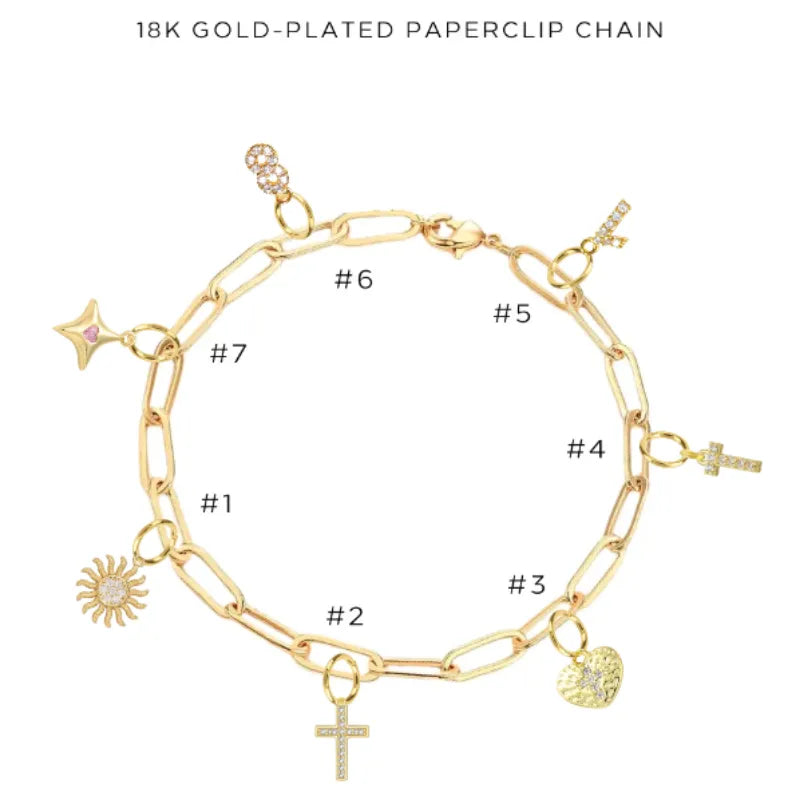 Charm Bracelet with Assorted Charms - Customer's Product with price 50.00
