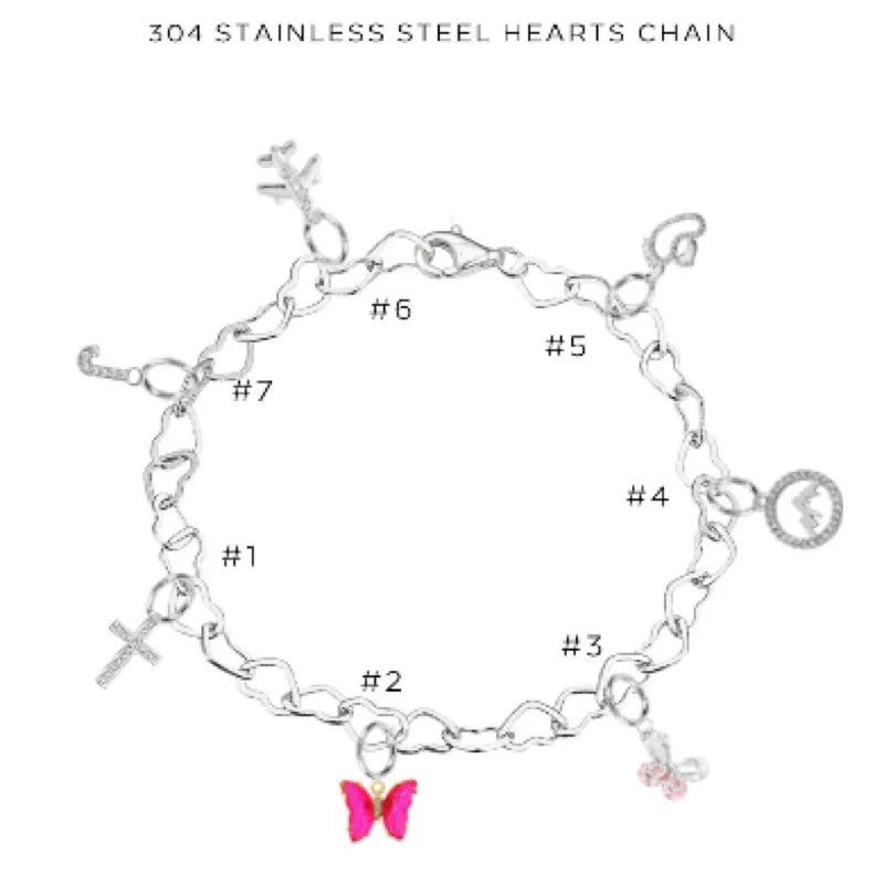 Charm Bracelet with Assorted Charms - Customer's Product with price 50.00