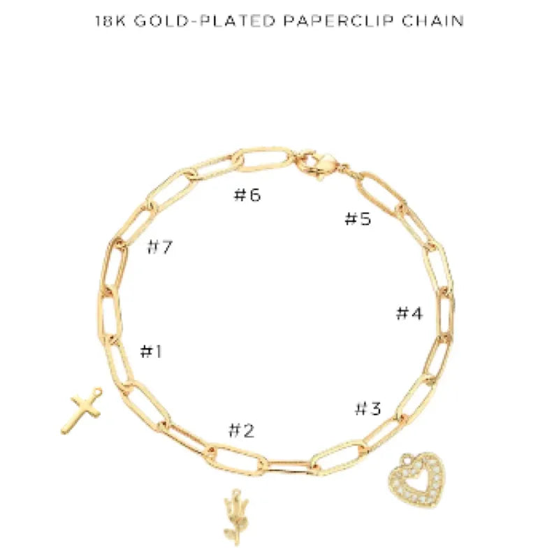 Charm Bracelet with Assorted Charms - Customer's Product with price 34.00