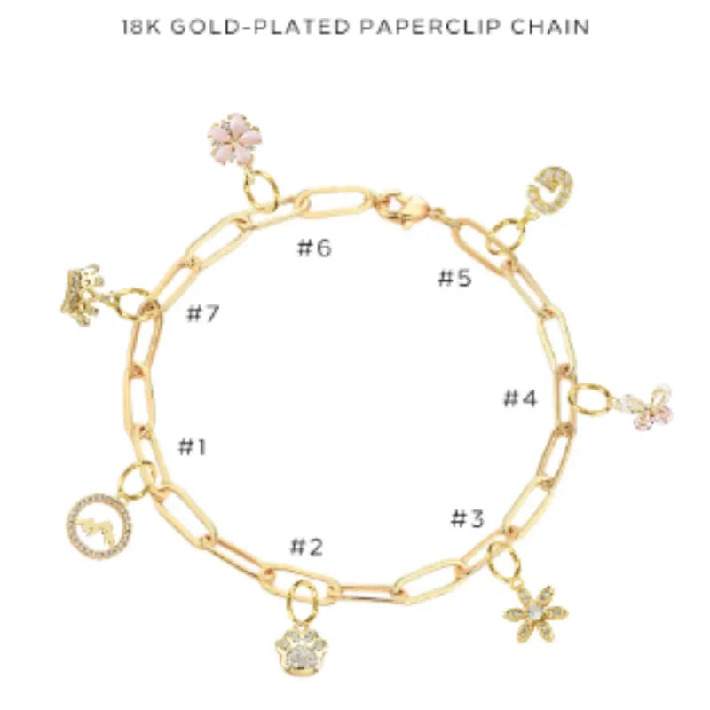 Charm Bracelet with Assorted Charms - Customer's Product with price 50.00
