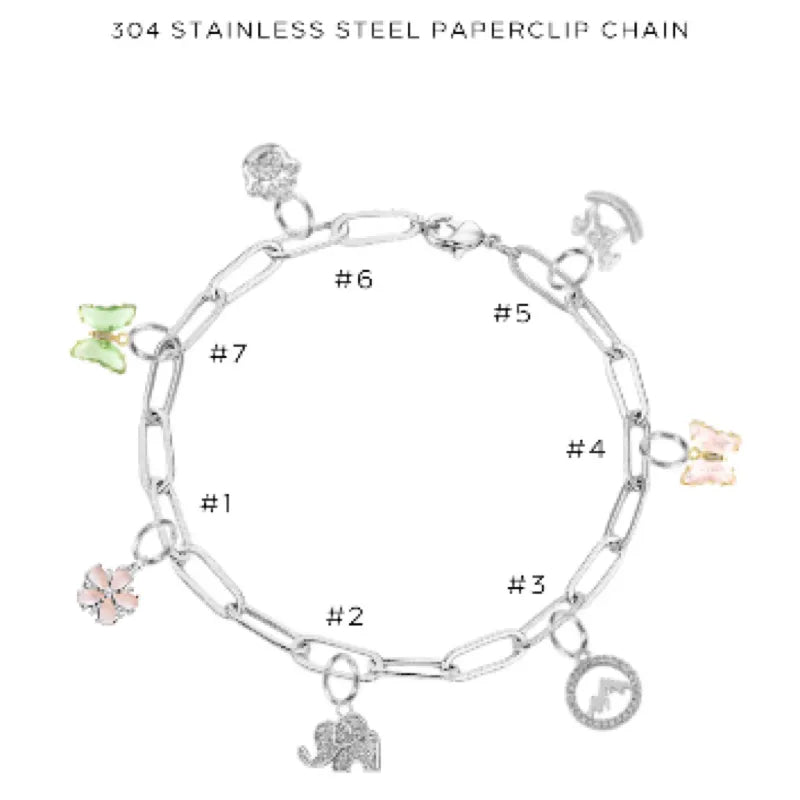 Charm Bracelet with Assorted Charms - Customer's Product with price 50.00
