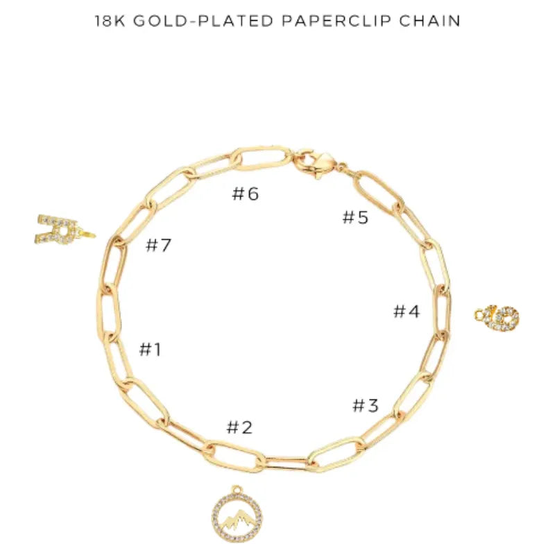 Charm Bracelet with Assorted Charms - Customer's Product with price 34.00