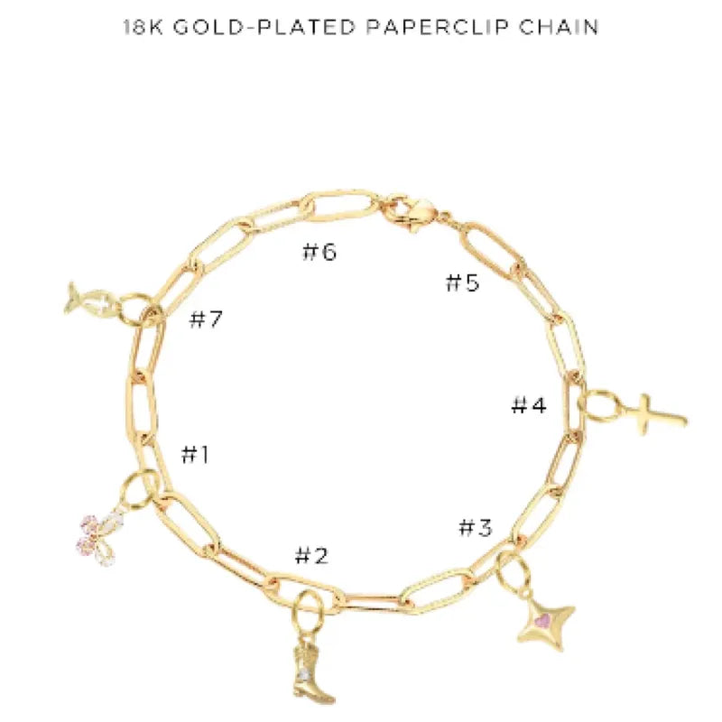 Charm Bracelet with Assorted Charms - Customer's Product with price 42.00
