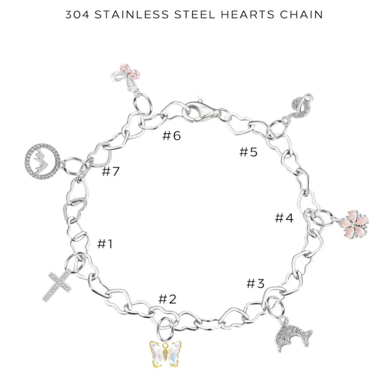 Charm Bracelet with Assorted Charms - Customer's Product with price 50.00